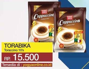Promo Harga Torabika Cappuccino per 10 sachet 25 gr - Yogya
