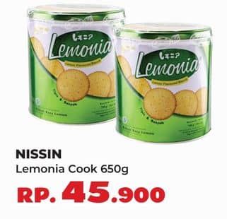 Promo Harga Nissin Cookies Lemonia 650 gr - Yogya