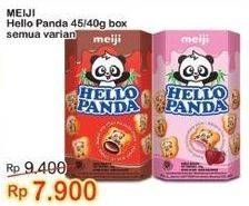 Promo Harga Meiji Hello Panda Biscuit All Variants 40 gr - Indomaret