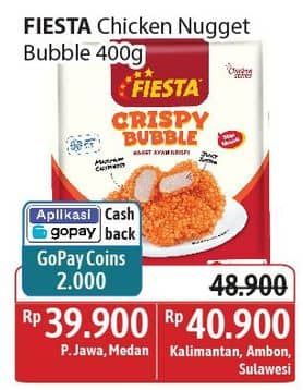 Promo Harga Fiesta Naget Crispy Bubble 500 gr - Alfamidi