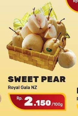 Promo Harga Pear Sweet per 100 gr - Yogya