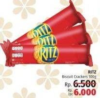Promo Harga RITZ Crackers 100 gr - LotteMart