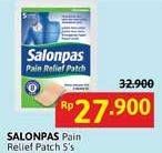 Promo Harga Salonpas Pain Relief Patch 5 pcs - Alfamidi