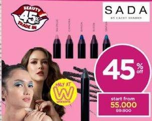 Promo Harga SADA BY CATHY SARON Cosmetic  - Watsons