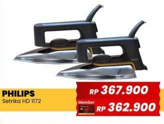 Promo Harga Philips HD 1172 | Dry Iron  - Yogya