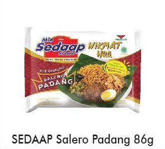 Promo Harga SEDAAP Mie Goreng Salero Padang 86 gr - Alfamart