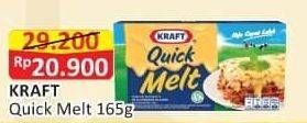Promo Harga KRAFT Quick Melt 165 gr - Alfamart
