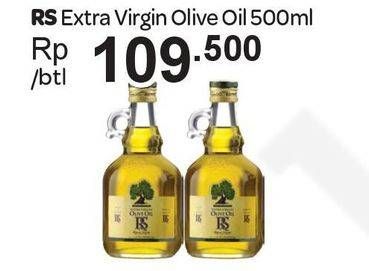 Promo Harga R S RS Extra Virgin Olive Oil 500 ml - Carrefour