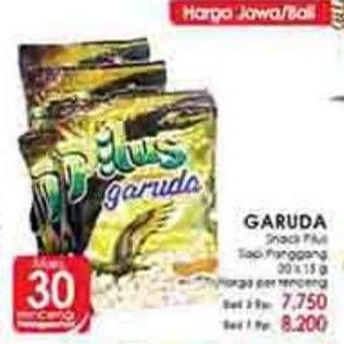 Promo Harga Garuda Snack Pilus Sapi Panggang 20 pcs - LotteMart
