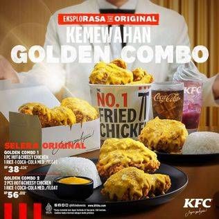 Promo Harga KFC Golden Combo 1  - KFC