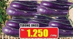 Promo Harga Terong Ungu per 100 gr - Hari Hari