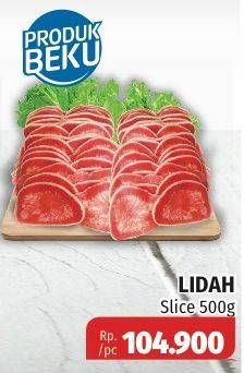 Promo Harga Lidah Sapi Slice per 500 gr - Lotte Grosir