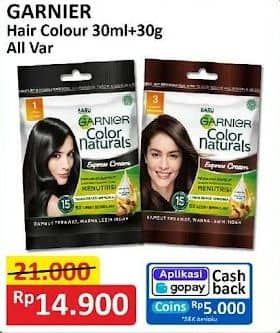 Promo Harga Garnier Hair Color All Variants 60 ml - Alfamart