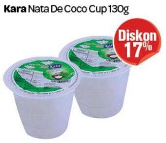 Promo Harga KARA Nata De Coco 130 gr - Carrefour
