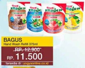 Promo Harga BAGUS Hand Wash 375 ml - Yogya