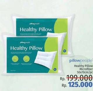 Promo Harga PILLOW PEOPLE Healthy Pillow 50x70cm  - LotteMart