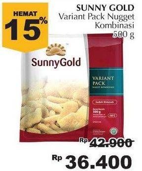 Promo Harga SUNNY GOLD Variant Pack (Naget Kombinasi) 500 gr - Giant