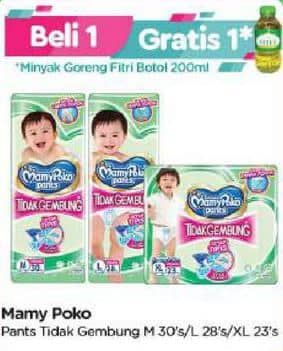 Promo Harga Mamy Poko Pants Xtra Kering Slim Tidak Gembung M30, L28, XL23 23 pcs - TIP TOP
