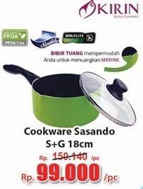 Promo Harga Kirin Sasando Cookware S+G 18  - Hari Hari