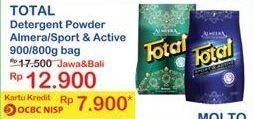 Promo Harga Detergent Powder Almeera / Sport & Active 800/900gr  - Indomaret