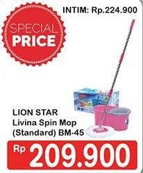 Promo Harga LION STAR Livina Spin Mop BM-45  - Hypermart