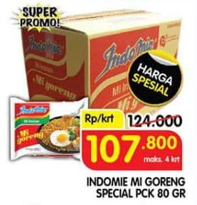 Promo Harga Indomie Mi Goreng Spesial per 40 pcs 85 gr - Superindo