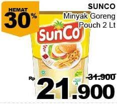 Promo Harga SUNCO Minyak Goreng 2 ltr - Giant