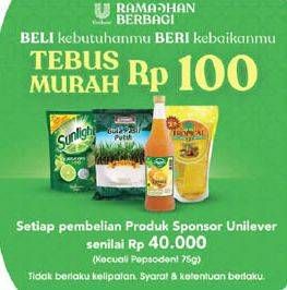 Promo Harga Unilever Ramadhan Berbagi  - Indomaret