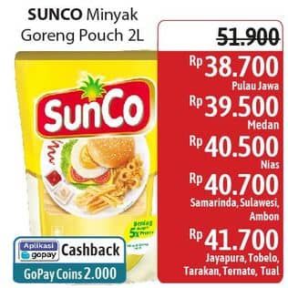 Promo Harga Sunco Minyak Goreng 2000 ml - Alfamidi