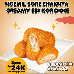 Promo Harga Creamy Ebi Korokke  - HokBen