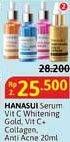 Promo Harga Hanasui Serum Anti Acne, Gold, Vit C, Vit C Collagen 20 ml - Alfamidi