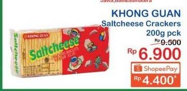 Promo Harga KHONG GUAN Saltcheese Regular 200 gr - Indomaret