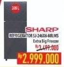 Promo Harga SHARP SJ-246XG MS, MR  - Hypermart