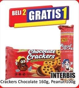 Promo Harga Interbis Crackers Chocolate/Peanut  - Hari Hari