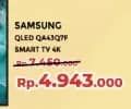 Promo Harga Samsung QLED QA43Q7F Smart TV 4K  - Yogya