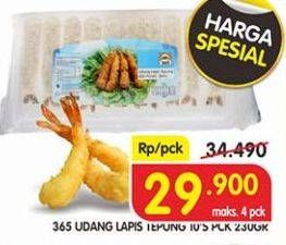 Promo Harga 365 Udang Lapis Tepung 230 gr - Superindo