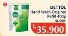 Promo Harga Dettol Hand Wash Anti Bakteri Original 400 ml - Alfamidi