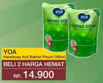 Promo Harga YOA Hand Soap Anti Bakteri 300 ml - Yogya