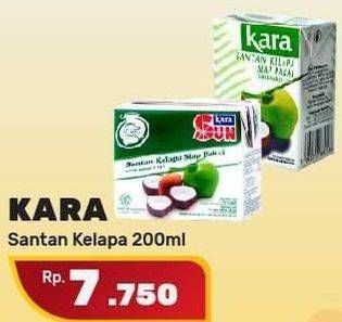 Promo Harga KARA Coconut Cream (Santan Kelapa) 200 ml - Yogya