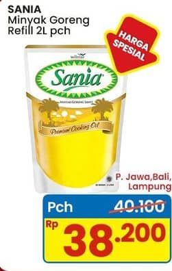 Promo Harga Sania Minyak Goreng 2000 ml - Indomaret