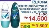 REXONA Free Spirit, Shower Clean/ Men Ice Cool