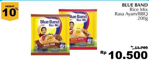 Promo Harga BLUE BAND Rice Mix Ayam, BBQ 200 gr - Giant
