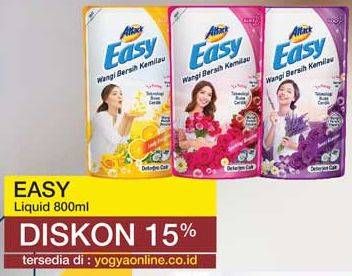Promo Harga ATTACK Easy Detergent Liquid Lively Energetic, Sparkling Blooming, Sweet Glamour 750 ml - Yogya