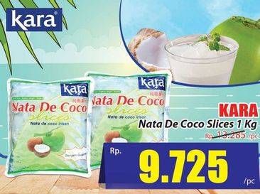 Promo Harga KARA Nata De Coco Slices 1 kg - Hari Hari