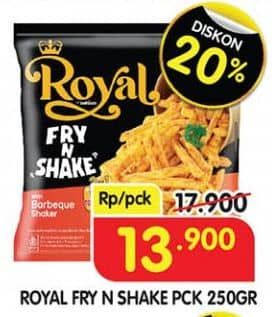 Promo Harga Belfoods Royal Fry n Shake  250 gr - Superindo