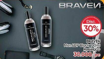 Promo Harga Braven Eau De Parfum Black 100 ml - Guardian