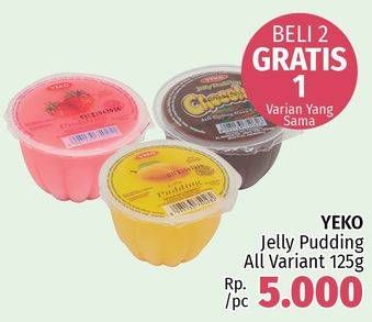 Promo Harga YEKO Pudding All Variants 125 gr - LotteMart