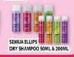 Promo Harga ELLIPS Dry Shampoo All Variants 50 ml - Hypermart