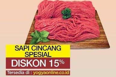 Promo Harga Daging Cincang Sapi Special per 100 gr - Yogya