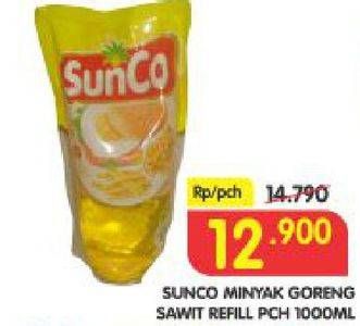 Promo Harga SUNCO Minyak Goreng 1 ltr - Superindo